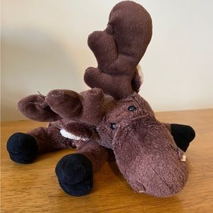 GANZ Webkinz Brown Moose (code not included) stuffed animal